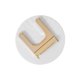 thumbnail image 4 of Soporte para secador de pelo Soporte de almacenamiento montado en la pared Soporte para secador de pelo plegable para baño en casa, Blanco Methold HA007684-01B, 4 of 6