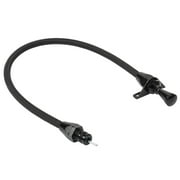 Lokar XTD-3AODFM LOCXTD-3AODFM MIDNIGHT SERIES HI-TECH FLEXIBLE BRAIDED STAINLESS TRANSMISSION DIPSTICK