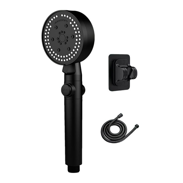 Hearth & Gear Shower Head With Handheld High Pressure 8 Spray Modes Body Covering Powerful Shower Head Equipped With Hose And Adjustable Bracket For Daily Use In Bathroom Upgrades Shower Head Pressure