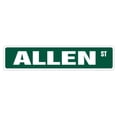 thumbnail image 1 of SignMission SS-Allen 4 x 18 Po Chambre Nom d'Enfant Signe de la Rue - Allen, 1 of 1