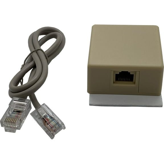 W Box RJ31X Jack   2' RJ 45 M-M Cable
