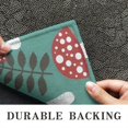 thumbnail image 6 of Red Mushroom Leaf Green Pattern Door Rugs,Washable Non Slip Door Mats Indoor,Decorative Door Mats,Entry Mat Indoor for Entrance,Bedroom,Kitchen,Bathroom,17"x30", 6 of 6