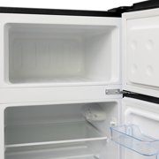 Avanti Retro Series Compact Refrigerator and Freezer, 3.1 cu. ft., in Black (RMRT30X1B-IS)