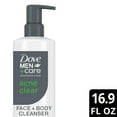 thumbnail image 5 of Dove Men+Care Advanced Care Acne Clear Men's Cleanser All Skin, 16.9 oz, 5 of 9
