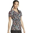 thumbnail image 4 of Dickies EDS Medical Scrubs Top for Women V-Neck DK656, L, Star Bright, 4 of 7