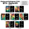 thumbnail image 1 of Bts Deco Kit tarjeta fotográfica de holograma de 2 caras - tarjeta fotográfica Premium Kpop no oficial, 1 of 3