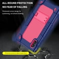 thumbnail image 4 of JBuwsdan Case for TabneraX 10.1 Inch Tablet,Shockproof Kids Friendly Protective Cover Built-in Kickstand with Shoulder Strap Case for TabneraX UTbook 10.1 Inch/AWOW UTBook_14 10.1" Tablet(Navy/Pink), 4 of 8