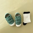 thumbnail image 3 of URMAGIC Toddler Casual Shoes Lightweight Breathable Walking Running Tennis Strap Slip On Canvas Sneakers, 3 of 5