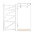 thumbnail image 2 of Organizador transparente de acrílico Yuyangstore para collares largos con bandeja para anillos 15,2 cm x 11 cm x 32 cm, 2 of 8
