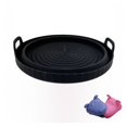 thumbnail image 1 of Silicone Air Fryer Liners Foldable Reusable  Baking Mat Baking Trays With Hand Clip, 1 of 11