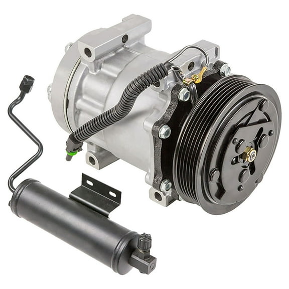 For Jeep Cherokee 1991 1992 1993 AC Compressor w/ A/C Drier - BuyAutoParts