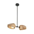 thumbnail image 2 of Kuzco Lighting Pd20602 Lanai 25" Wide Led Linear Chandelier - Black, 2 of 7