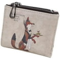 thumbnail image 1 of Ladies Cartoon Cute Zippered Wallet Short Purse Small Coins Purse Card Holder Fox, 1 of 5
