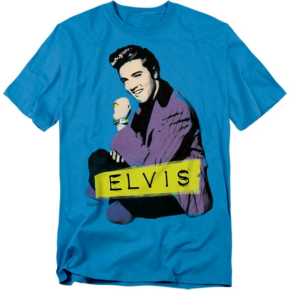 Elvis Presley T-Shirt Sitting Unisex Graphic Tee For Men & Women