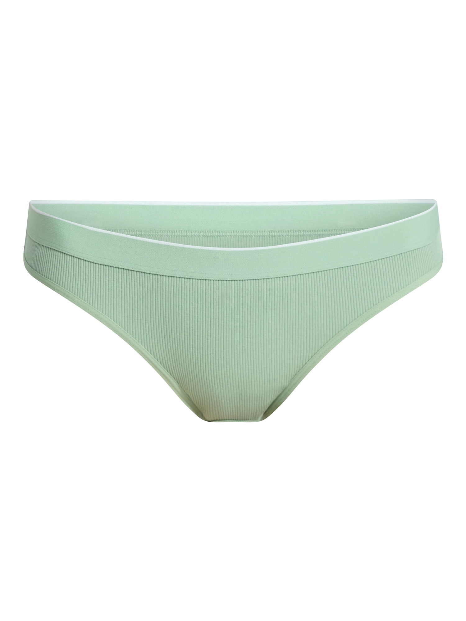 No Boundaries Stretch Ribbed Bikini Underwear, 5-Pack, Women's XS-XXXL