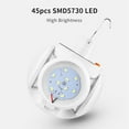 thumbnail image 3 of Graflsoa Solar-Powered LED Camping Light with 5 Modes, USB Rechargeable, Portable for Outdoor, Emergency, and Night Market Use, 3 of 7