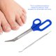 thumbnail image 1 of JUEGO DE HERRAMENTAS PEDICURA, TIJERAS PARA UNADAS DE LOS PIES CON LARGO, LIMA DE UMAS PARA ANCIANOS, AGARRE ERGONOMICO, 1 of 7