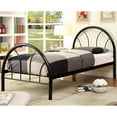 thumbnail image 4 of Furniture of America Miko Contemporary Metal Platform Bed, Full, Black, 4 of 6