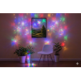 thumbnail image 2 of Moon Star Light Curtain 138" LED String Lights with 3 Moons & 9 Stars, Multi-Color, 2 of 5