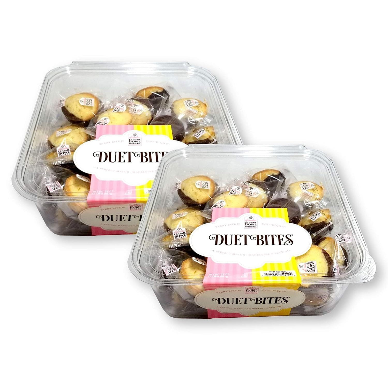 Bilot Duet Bites Madeleine & Brownie 32 oz (2 Pack)