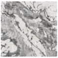 thumbnail image 6 of SAFAVIEH Horizon Konstantinos Abstract Shag Area Rug, Grey/Ivory, 9' x 12', 6 of 9