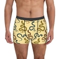 thumbnail image 2 of Goofa Various Snake Printed Men's Boxer Briefs Underwear, Moisture-Wicking Underwear, Trunk,Soft and Breathable Cotton Underwear-XX-Large, 2 of 9