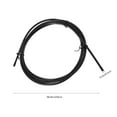 thumbnail image 2 of Mobutofu Mountain Bike Cables 1Set Black PVC Steel Wire Universal Brake Cables Kit For Cyclists, 2 of 8