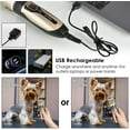 thumbnail image 4 of Dog Shaver Clippers Low Noise Rechargeable Cordless Electric Quiet Hair Clipper Grooming Kit Set, 4 of 9