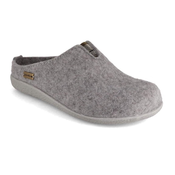 HAFLINGER Clog | Blizzard Visby, Stone Gray