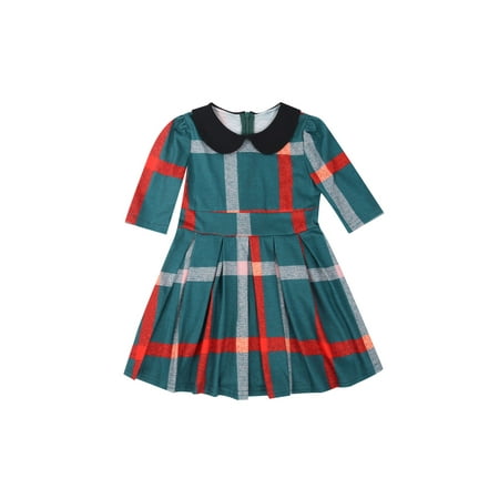 

LisenraIn Family Matching Xmas Dress Women Daughter Parent-Child Outfit