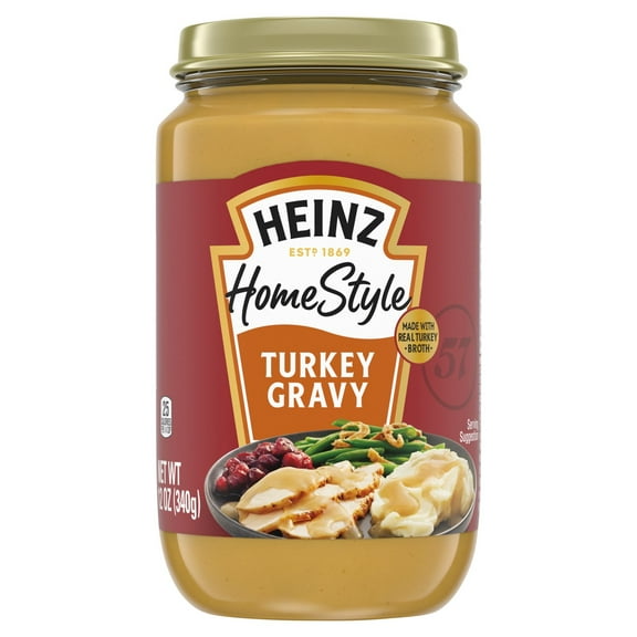 2 Pack - Heinz Homestyle Gravy Roasted Turkey 12 oz Package May Vary