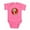 Raspberry, variant on CafePress - Noel Turtle - Cute Infant Bodysuit Baby Romper - Size Newborn - 24 Months