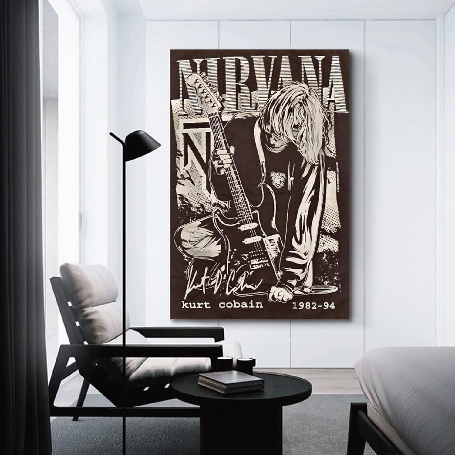 LAICAIW NIRVANA Poster Kurt Cobain Poster Band Poster Rock Poster