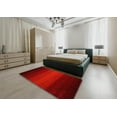 thumbnail image 5 of Ahgly Company Machine Washable Indoor Rectangle Contemporary Red Area Rugs, 2' x 5', 5 of 7