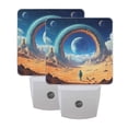 thumbnail image 7 of Stargate in Desert Night Light 2 Pack LED Nightlight Plug into Wall Dusk to Dawn Sensor Soft White, 7 of 7