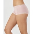 thumbnail image 2 of Maidenform Boyshort One Fab Fit Microfiber Womens Underwear With Lace Stretch Full Coverage sz 5-9 40760, 2 of 7