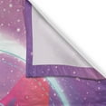 thumbnail image 3 of Ambesonne Indie Kitchen Curtains, Human Galaxy, 55"x39", Lavender Pink Blue, 3 of 3
