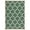 Dark Green/Beige, variant on SAFAVIEH Courtyard Alyssa Geometric Indoor/Outdoor Runner Rug, Brown/Bone, 2'3" x 12'