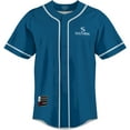 thumbnail image 2 of Men's GameDay Greats Blue Southern West Virginia Community and Technical College Lightweight Baseball Jersey, 2 of 4