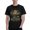 Black D, variant on Mens Black Short Sleeve Crew Neck T-Shirt, Saddle Up Good Times Gallop Wild Cat Unicorn Graphic Tee for Summer Casual Wear