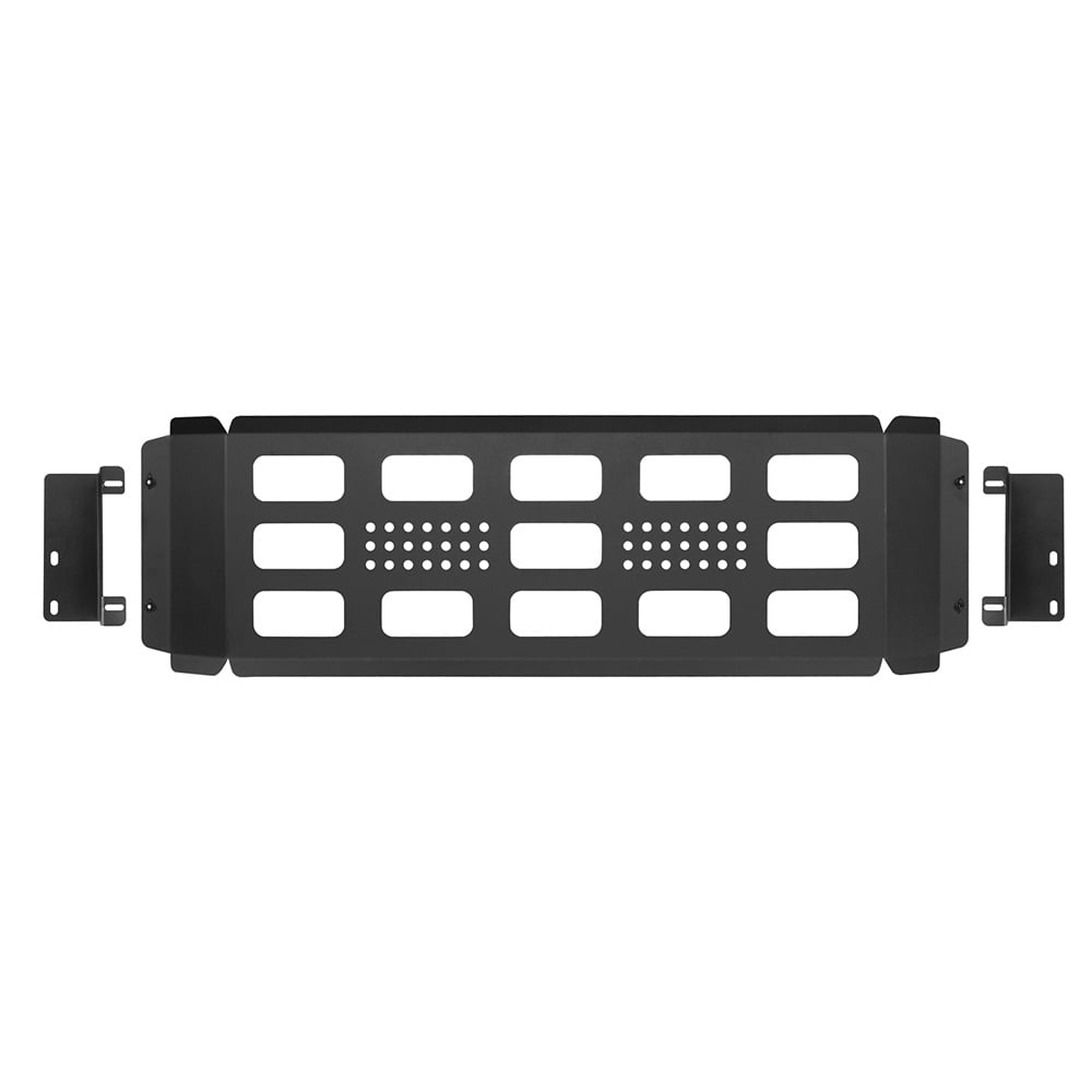 Hooke Road Rear Overhead MOLLE Storage Organizer Panel for Jeep Wrangler JL 2018-2023 4Door, Black