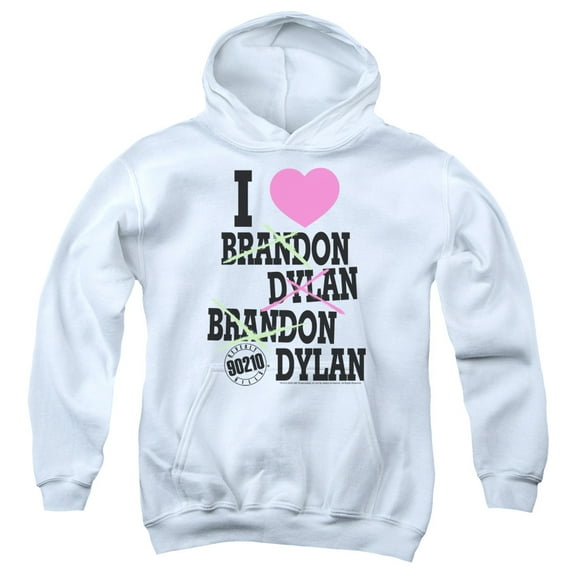 90210 - I Heart 90210 - Youth Hooded Sweatshirt - Large