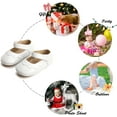 thumbnail image 5 of Soft Sole Baby Shoes - Infant Baby Walking Shoes Moccasins Rubber Sole Crib Shoes, 5 of 6