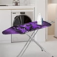thumbnail image 2 of Renewold Washable Butterfly Ironing Board Cover for Home Decor Durable Purple Ironing Board Pad and Cover with Elastic Edge and Hook and Loop Fasteners, 2 of 5