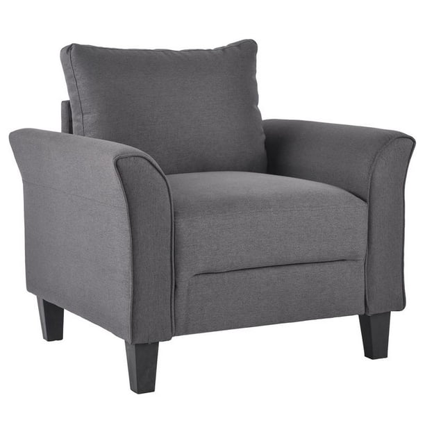 Shiyao Contemporary Single Sofa Armchair Fabric Sofa Chairs For Bedroom Reading Chair Walmart Com Walmart Com