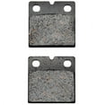thumbnail image 1 of KMG Rear Brake Pads Compatible with 1988-1995 BMW K 75 S (Non ABS Model) - Non-Metallic Organic NAO Brake Pads Set, 1 of 4