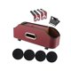 thumbnail image 1 of Organizador de reposacabezas para asiento de SUV de coche, funda de tejido de cuero PU, portavasos duradero para Rojo, 1 of 9