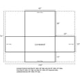 thumbnail image 4 of Greenland Home Willow Reversible Slipcover - Furniture Protector - Loveseat - Natural, 4 of 5