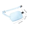 thumbnail image 3 of Leodye 1PCS Nylon Waterproof Chest Sling Bag, Crossbody Design, Lightweight Pack for Men Women Outdoor Hiking and Travel -7.87x5.9x1.96in, 3 of 6