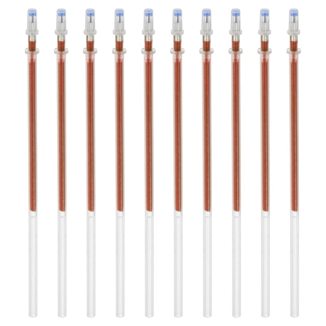Unique Bargains 1mm Gel Pens Refills, 48 Pack Sparkle Metallic Ink Bold Point for Adults Coloring Books , Brown